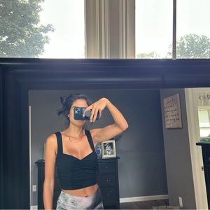 Anthropologie crop top